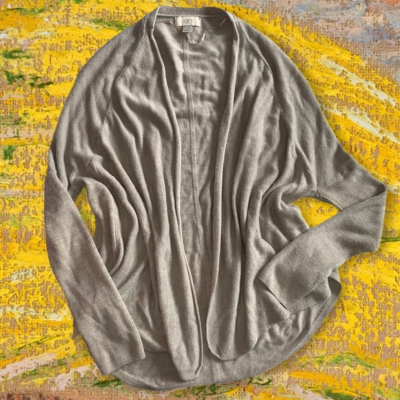 LOFT Sweaters - Loft Tan/Beige Cardigan Sweater sz M